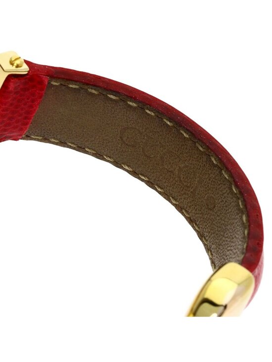 Gucci Turnface Watch Leather